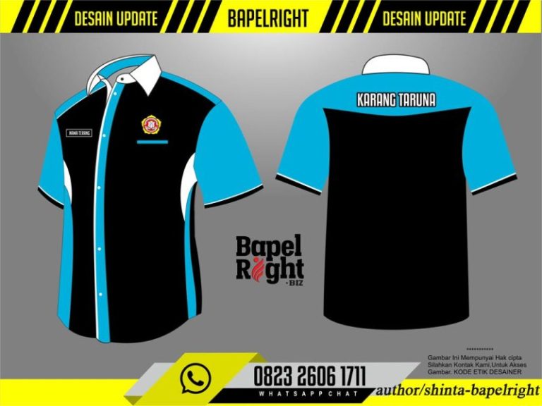 Contoh Desain Kemeja Pdl