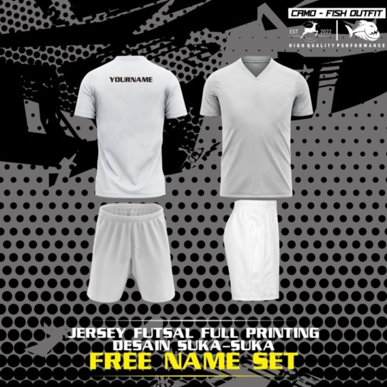 Desain Baju Futsal Polos