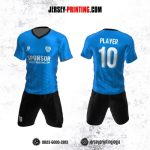 Jersey Futsal Biru Hitam