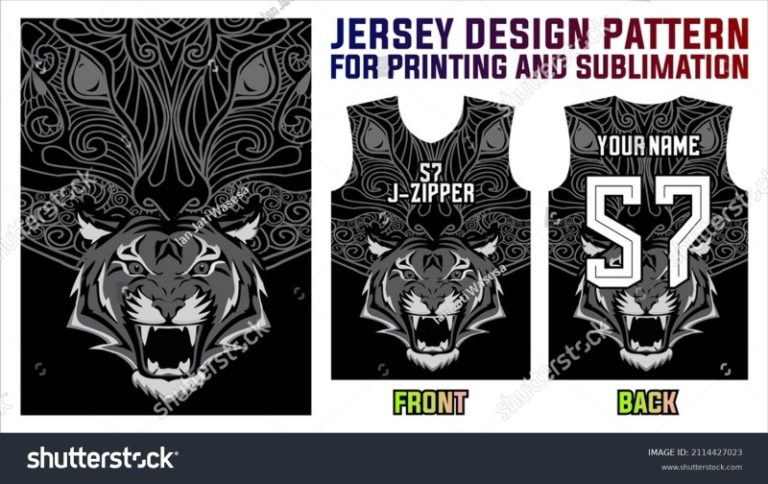 Jersey Printing Hitam