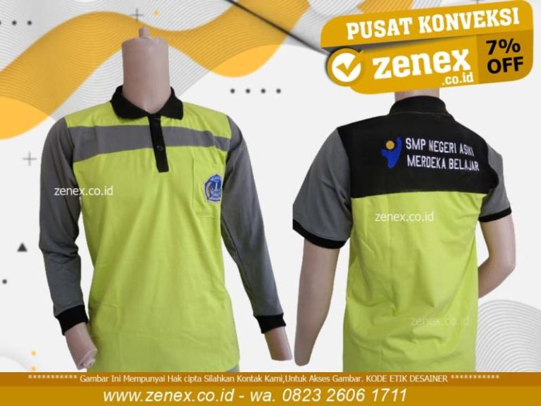 Model Kaos Seragam Kerja