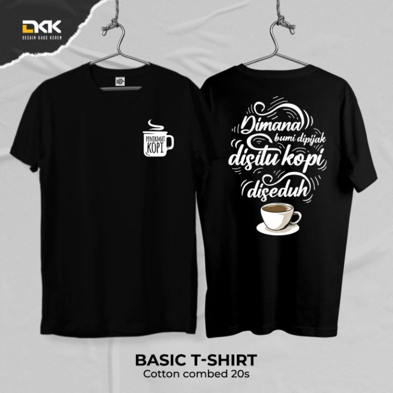 Contoh Desain Kaos Kekinian