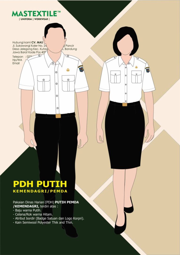 Contoh Warna Pdh