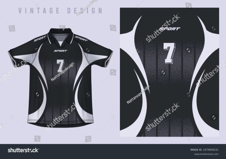 Desain Jersey Hitam