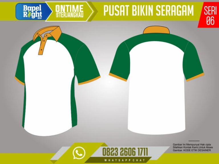 Desain Kaos Abu Abu Depan Belakang