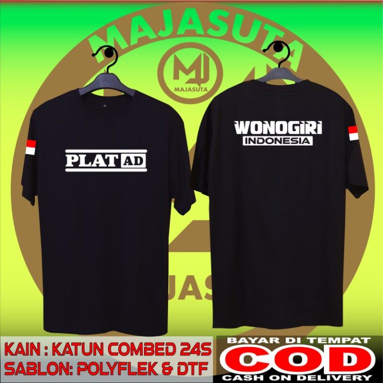 Desain Kaos Komunitas Simple